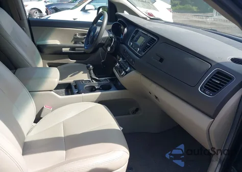 2016 Kia Sedona Lx из США, поврежденный, VIN KNDMB5C16G6100835